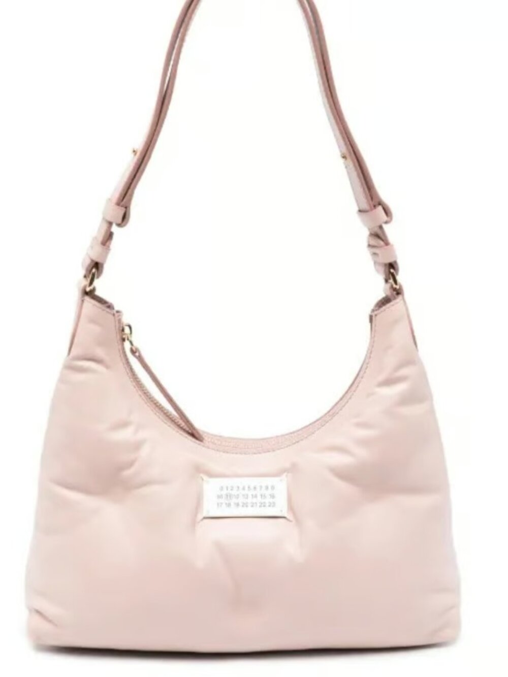Maison Margiela GLAM SLAM LEATHER HOBO-BAG Pink